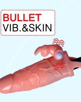 BraveMan Penis Extension Sleeve With Vibrator