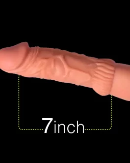 Jumbo Penis Extender Skin Color Sleeve